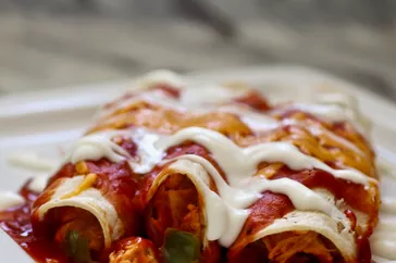 chicken enchiladas